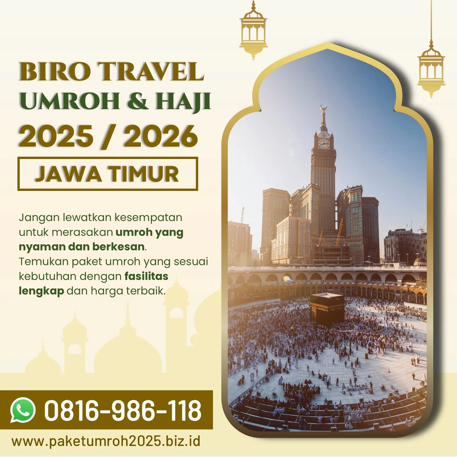 Travel Umroh Akhir Tahun 2025 Blitar AL Bahjah