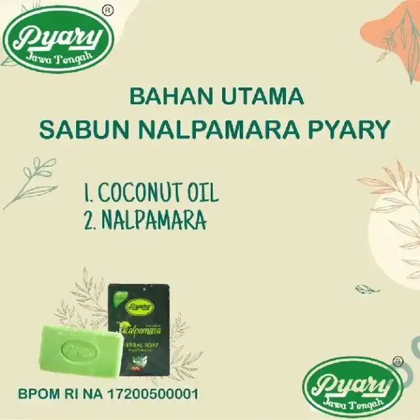 [Official Store] NALPAMARA Sabun Arab PYARY Nalpamara Soap Original BPOM Distributor Resmi Pyary