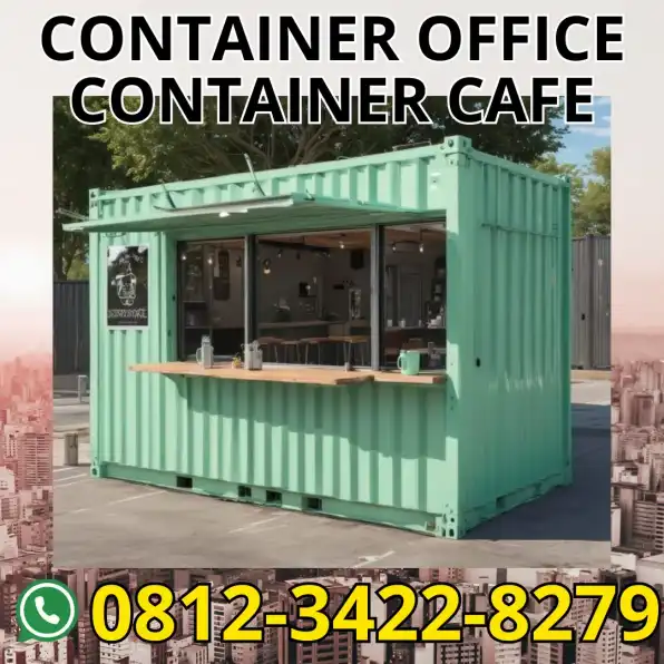 HP/WA: 0812-3422-8279, Jual Container Office, Container Cafe di Demak, Jateng