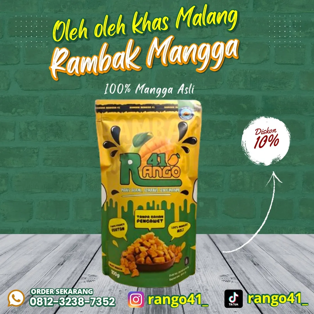 Tempat Beli Keripik Mangga 1 Kg Kota Batu, Enak & Harga Bersahabat