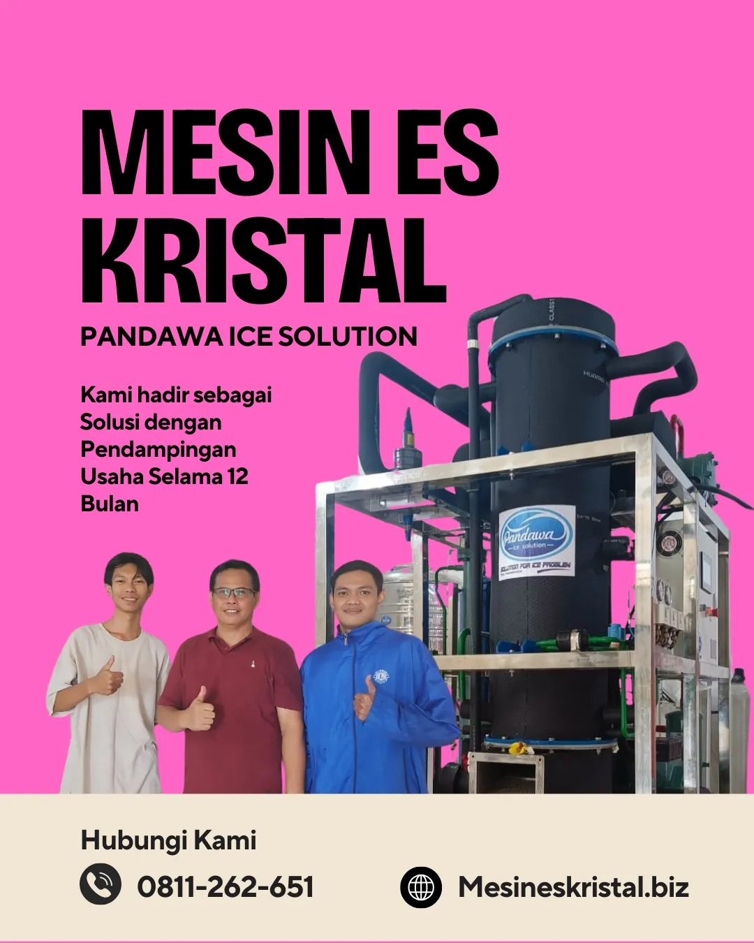 MESIN ES BATU RUMAHAN, DOMPU NTB