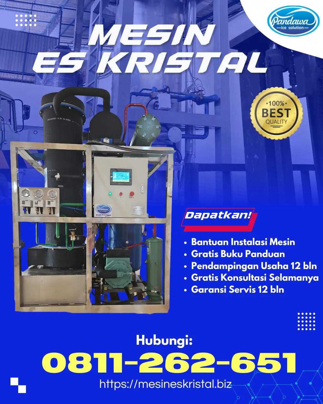 HARGA MESIN PEMBUAT ES BATU KRISTAL POSO, SULTENG