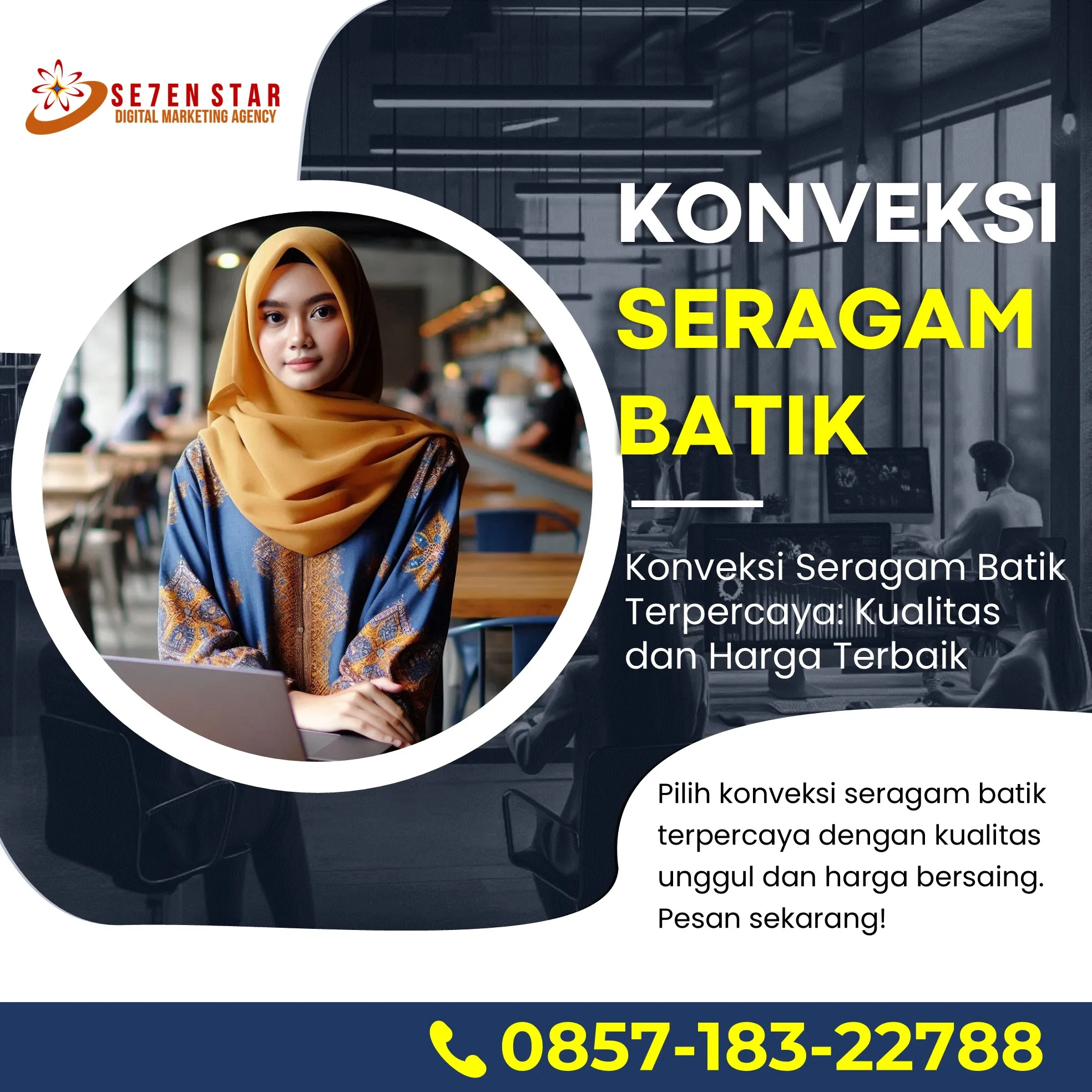 Konveksi Seragam Batik SMA Pekalongan