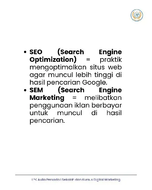 Aulia Persada, Belajar Seo Murah Semarang