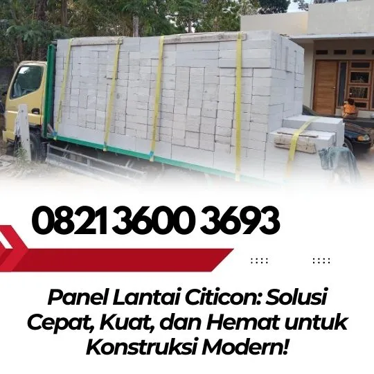 Pilihan Andal – 0821 3600  3693 Panel lantai Citicon terbaik di Jawa Tengah