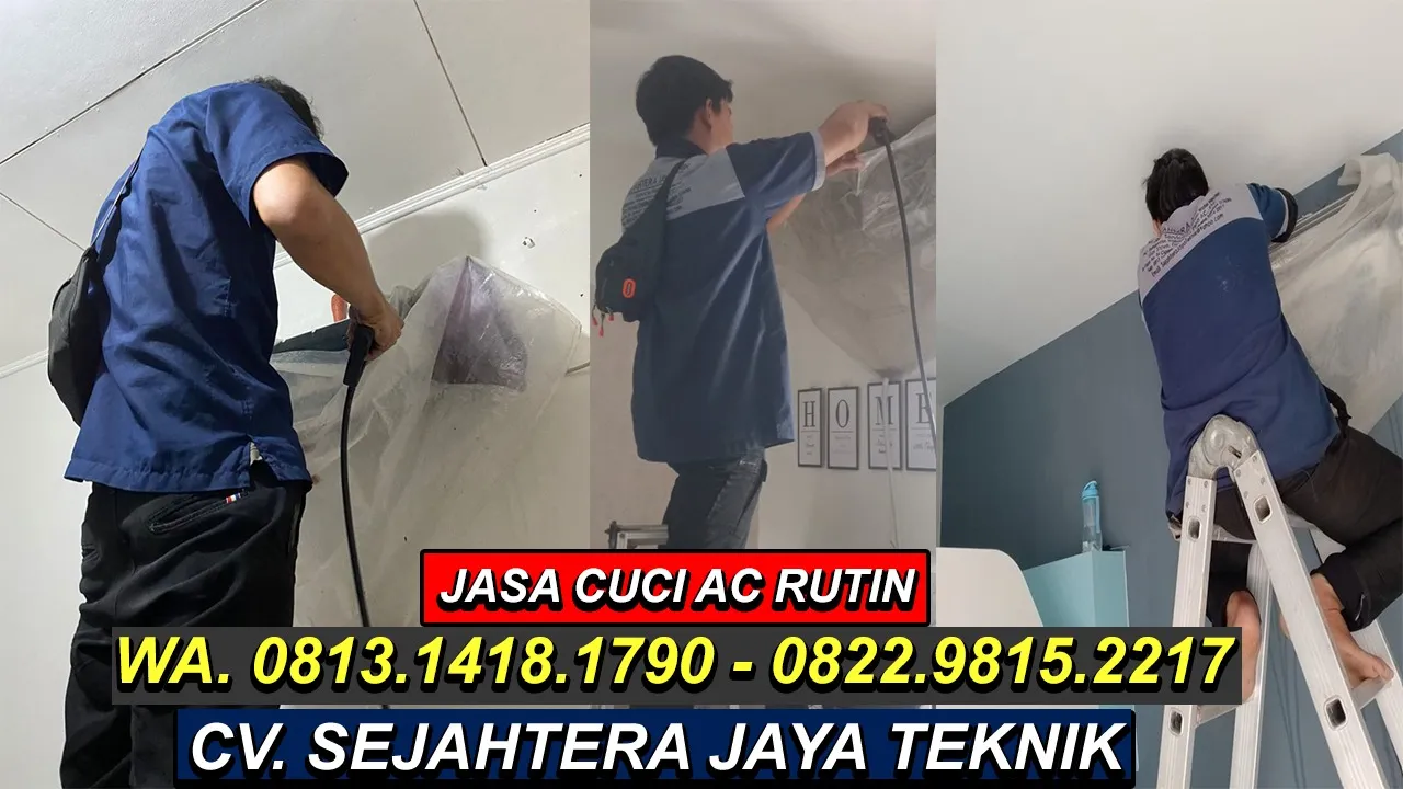 WA. 0822.9815.2217 - 0813.1418.1790 Jasa Pasang AC Gunung Putri, Bogor, CV. Sejahtera Jaya Teknik