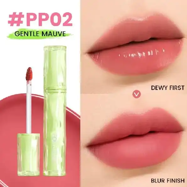 FOCALLURE Pro-juicy Jelly Watery Tint Dew Lip Tint Glossy Plump Glassy High Pigment Lightweight Brea