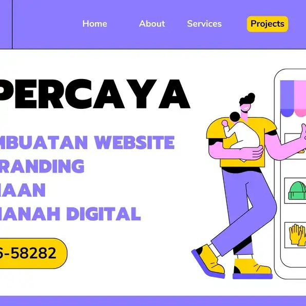 Terpercaya 0895-4236-58282 Jasa Pembuatan Website Untuk Branding Perusahaan AyahAmanah Digital