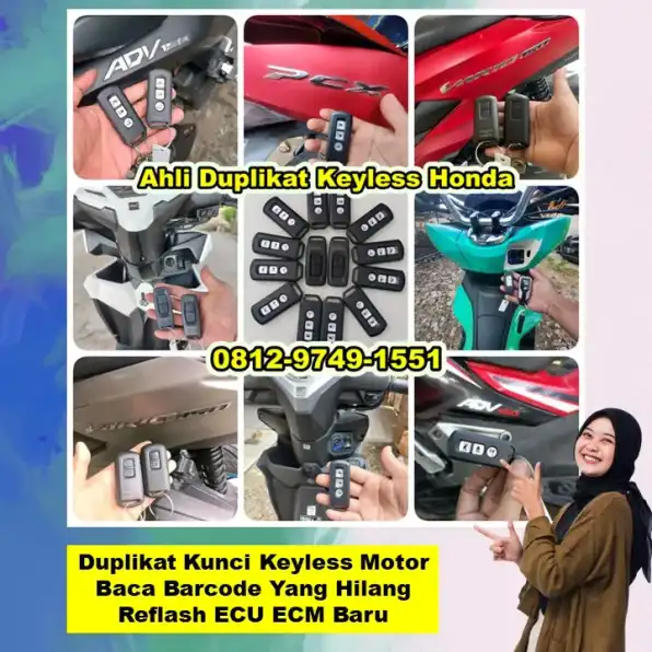 0812-9749-1551(Wa), Ahli Duplikat Kunci Keyless Honda Pcx Adv Vario Scoopy Beber Cirebon