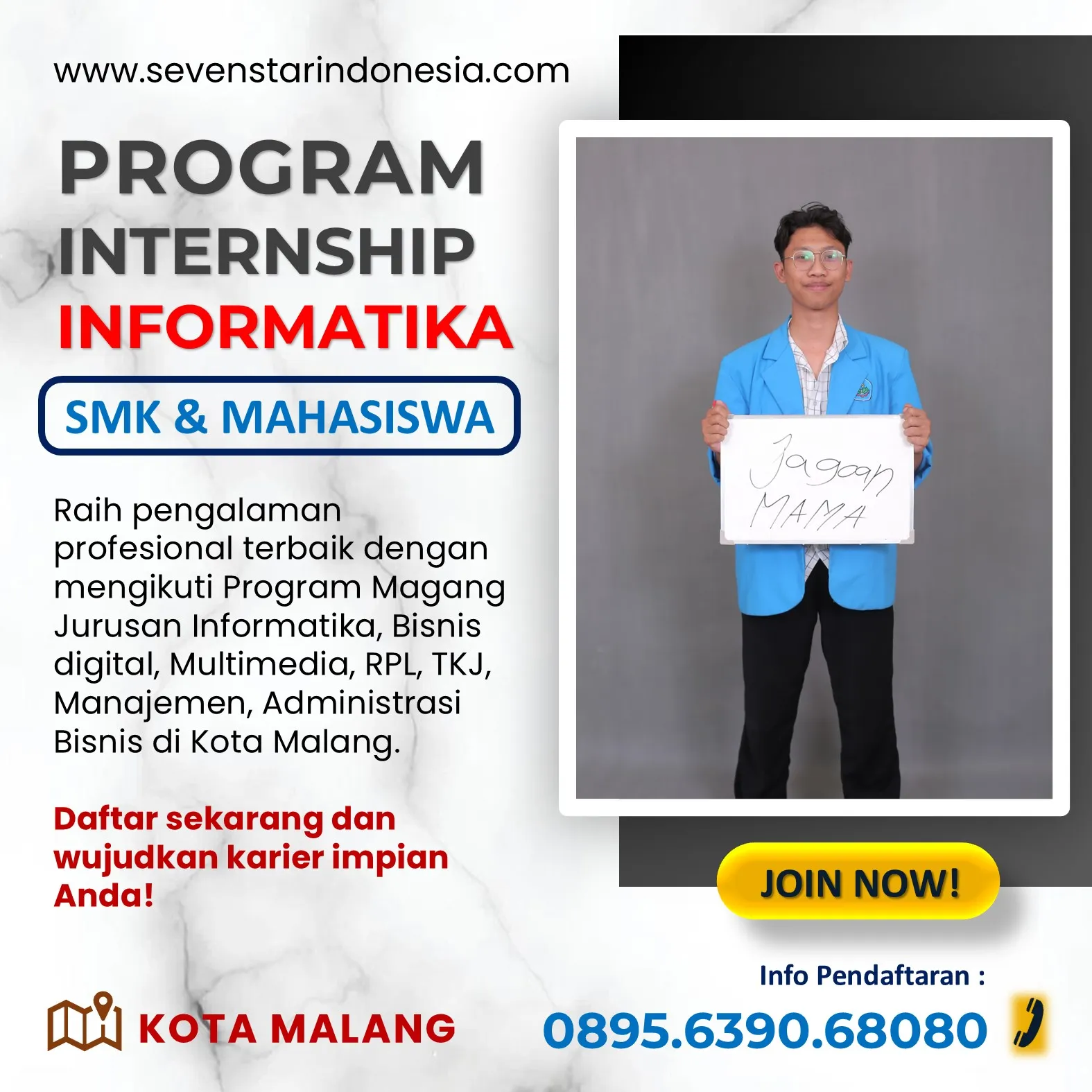 Hub 0895-6390-68080, Info Magang Informatika di Malang Terbaru: Jangan Lewatkan Kesempatan Ini!