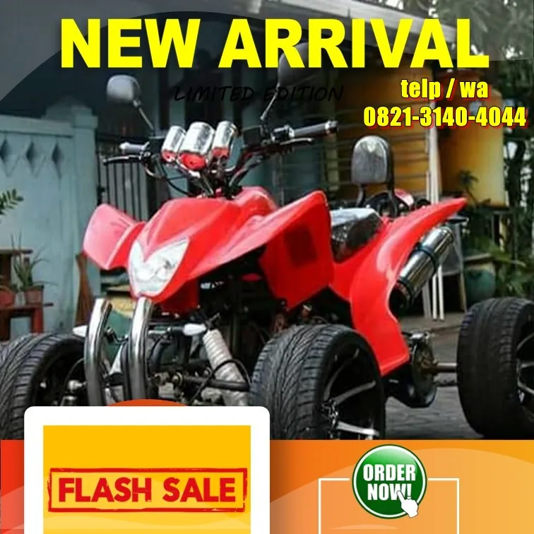AGEN MOTOR ATV 150 CC sport ceper baru bukan bekas  SIAP KIRIM  JEMBER RAMBIPUJI