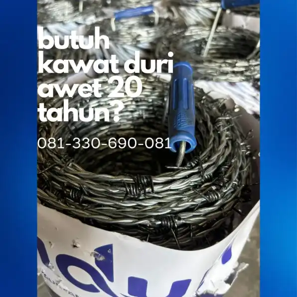 Kontak kami 081-330-690-081 Siduri Harga Kawat Duri Pagar Kebun Sukomanunggal Surabaya Promo Spesial! #27