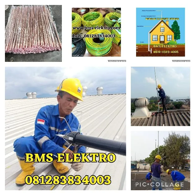 Terlaris Pasang Penangkal petir Kurn R150 Leuwiliang Bogor
