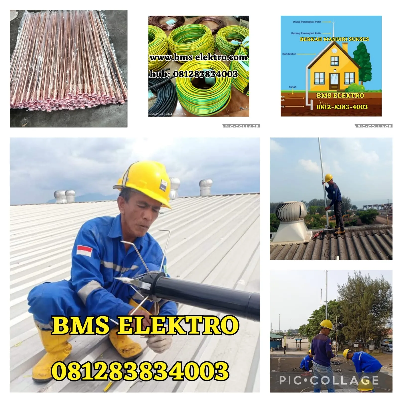 JUal Pasang Penangkal Petir Jakarta Utara