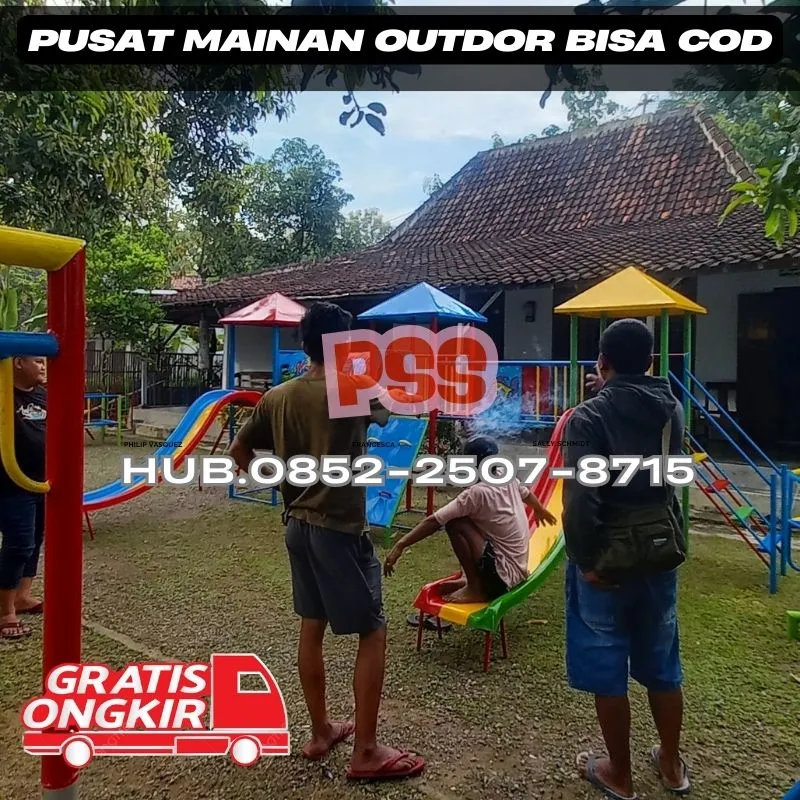Contoh Ayunan Besi Custom Dan Perosotan Anak Kec Denpasar Timur Denpasar