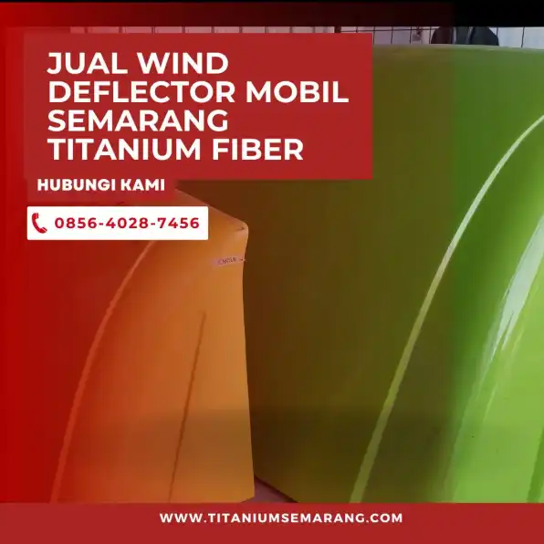 Truk keren– 0856-4028-7456 Jual Spoiler Kabin Mobil Semarang Titanium Fiber