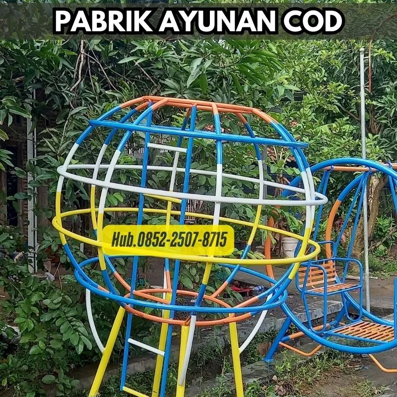 Desain ayunan besi minimalis terbaru Dan Mainan Panjat Tali Kec Paseh Sumedang