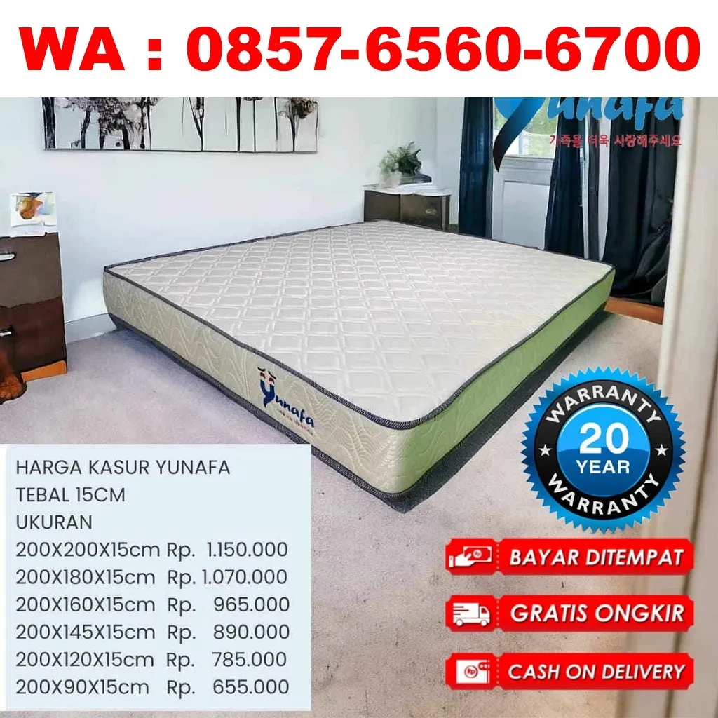 Langsung Pabrik 0857-6560-6700 Jual Kasur Busa Yunafa Di Brebes Cilacap Demak