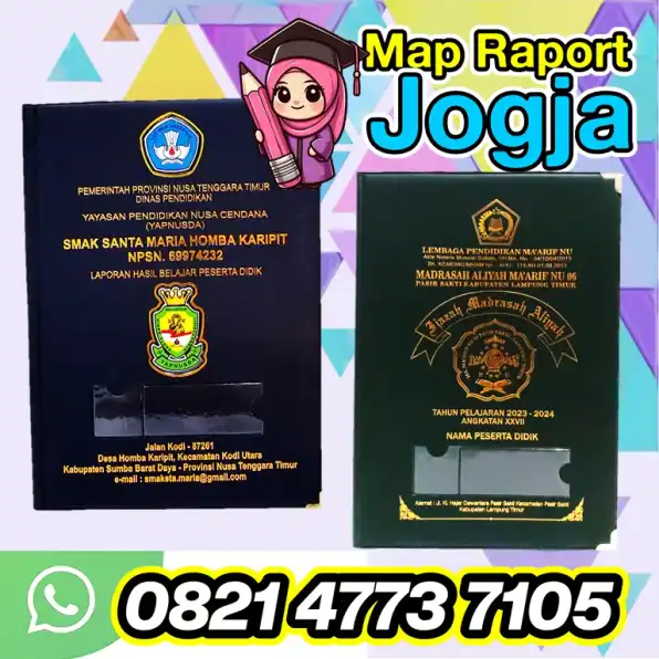 0821-4773-7105 Percetakan Map Raport Sampul Ijazah di Galur Kulon Progo