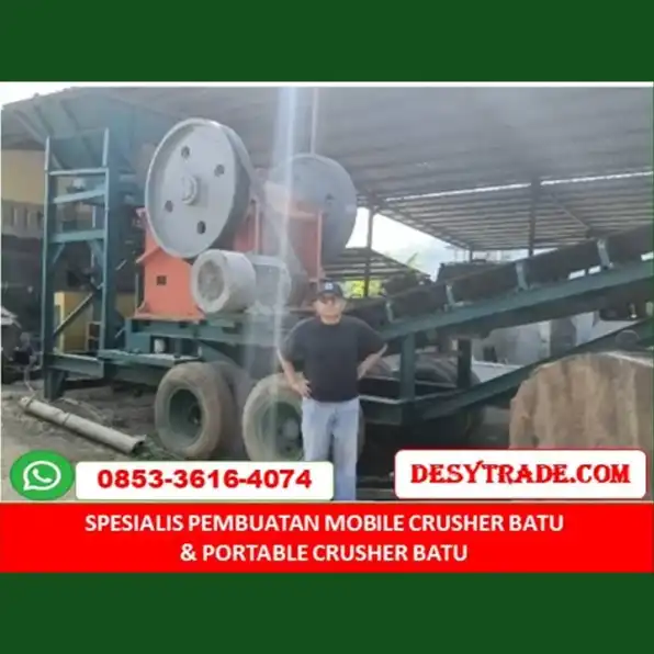 Hub. 0853.3616.4074, Jasa Pembuatan Mesin Crusher Alat Pemecah Batu Bijih Timah Batam