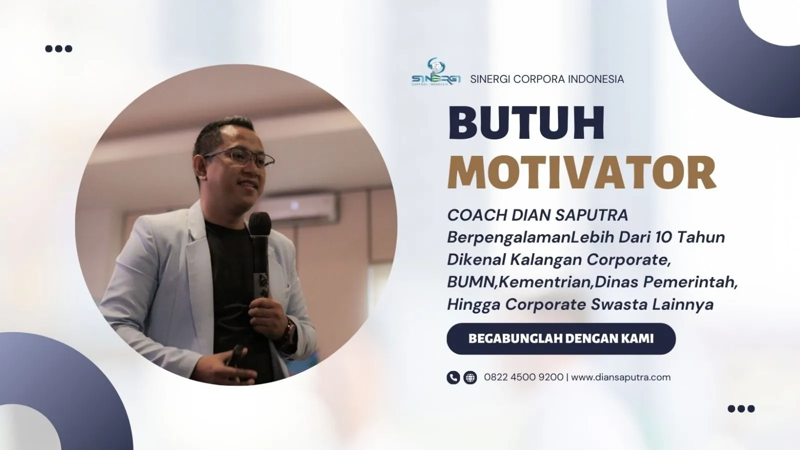 Motivator Palu, Terpercaya & Solutif, Dian Saputra