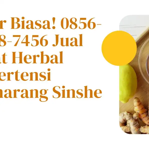 Luar Biasa! 0856-4028-7456 Jual Obat Herbal Hipertensi Semarang Sinshe Zin