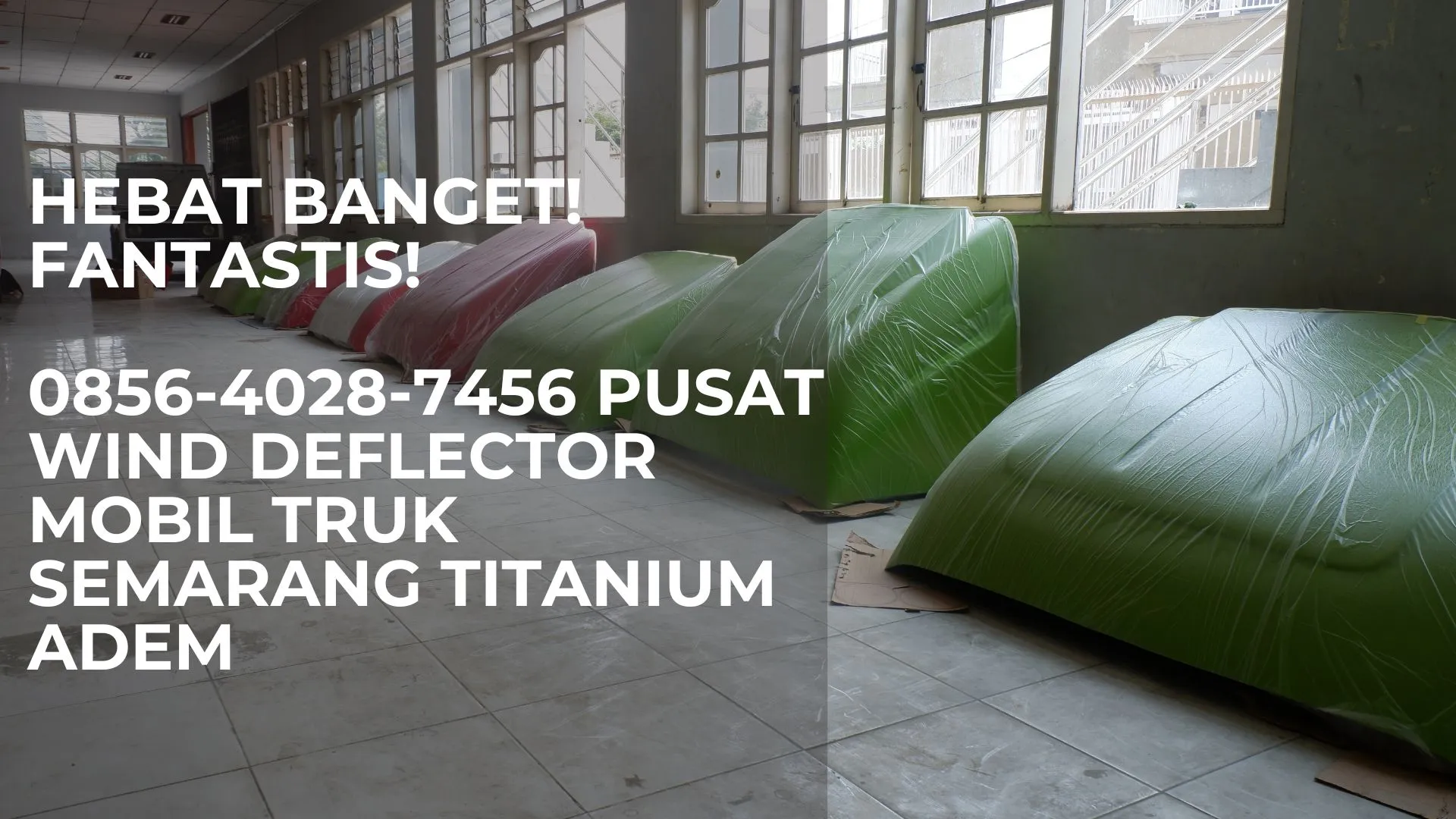 Hebat Banget! Fantastis! 0856-4028-7456 Pusat Wind Deflector Mobil Truk Semarang Titanium Adem