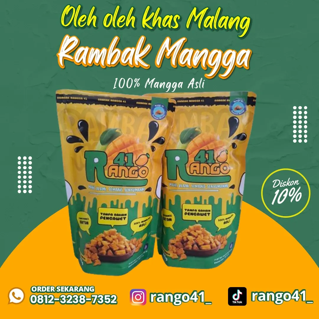 Rasa Autentik Rambak Mangga 1 kg, Asli dari Dapur Tradisional
