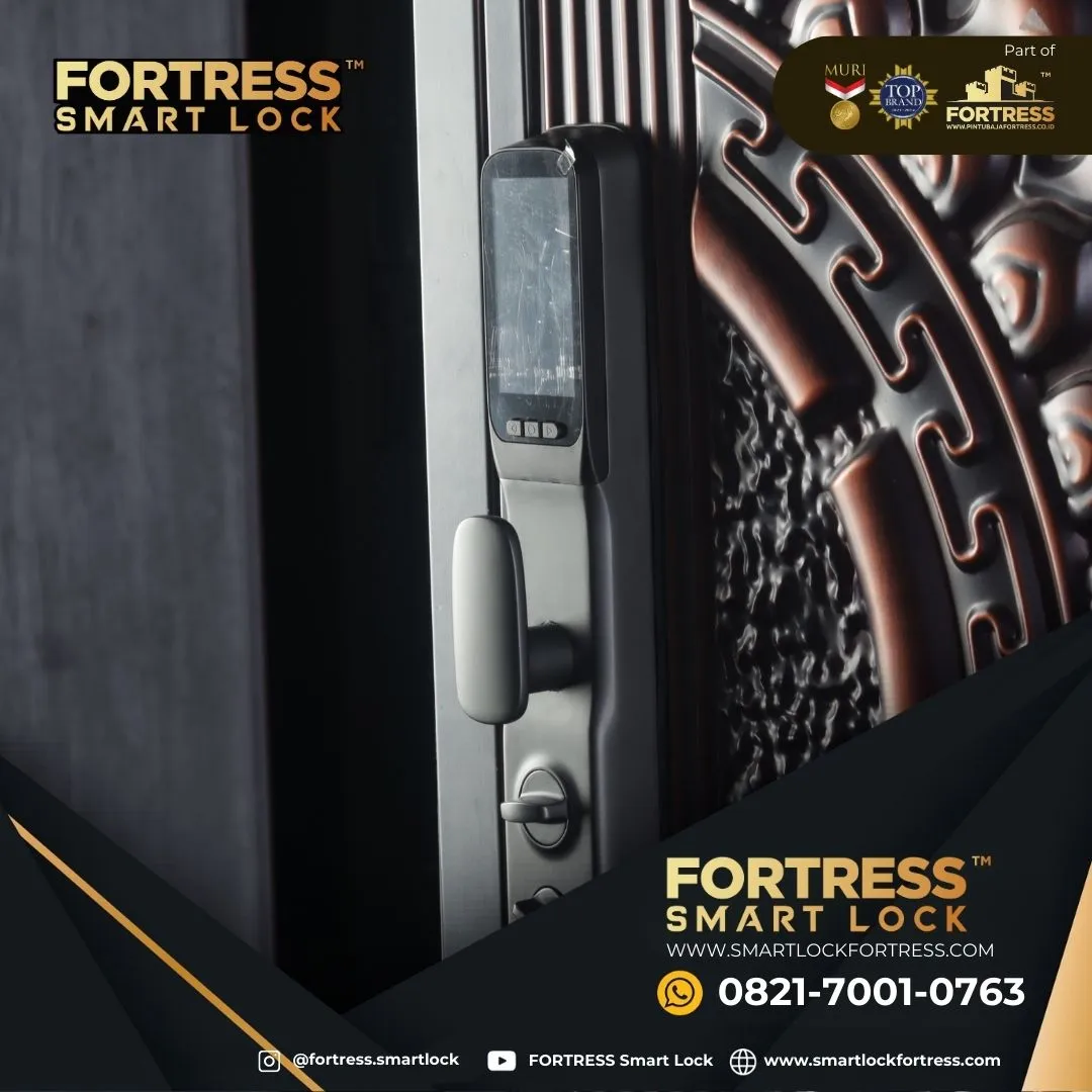 (FORTRESS) Smartlock Rfid Card Unlock Di Palu