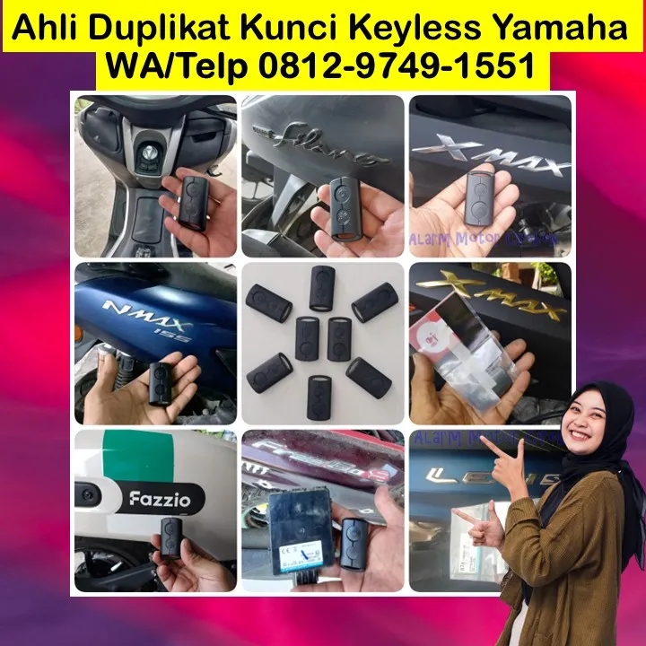 0812-9749-1551Duplikat Kunci Keyless Yamaha Nmax Xmax Aerox Lexi Freego Indramayu