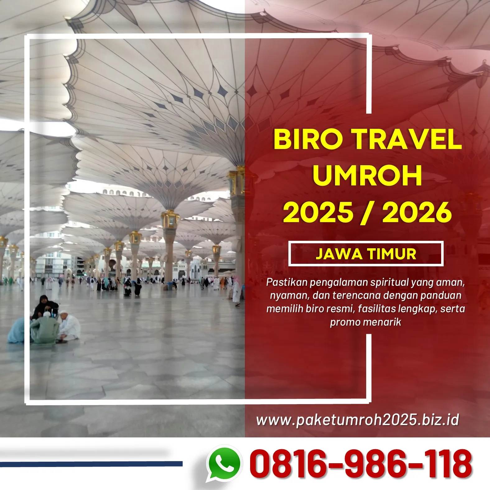Travel Umroh Syawal 2025 Lawang Malang AL Bahjah
