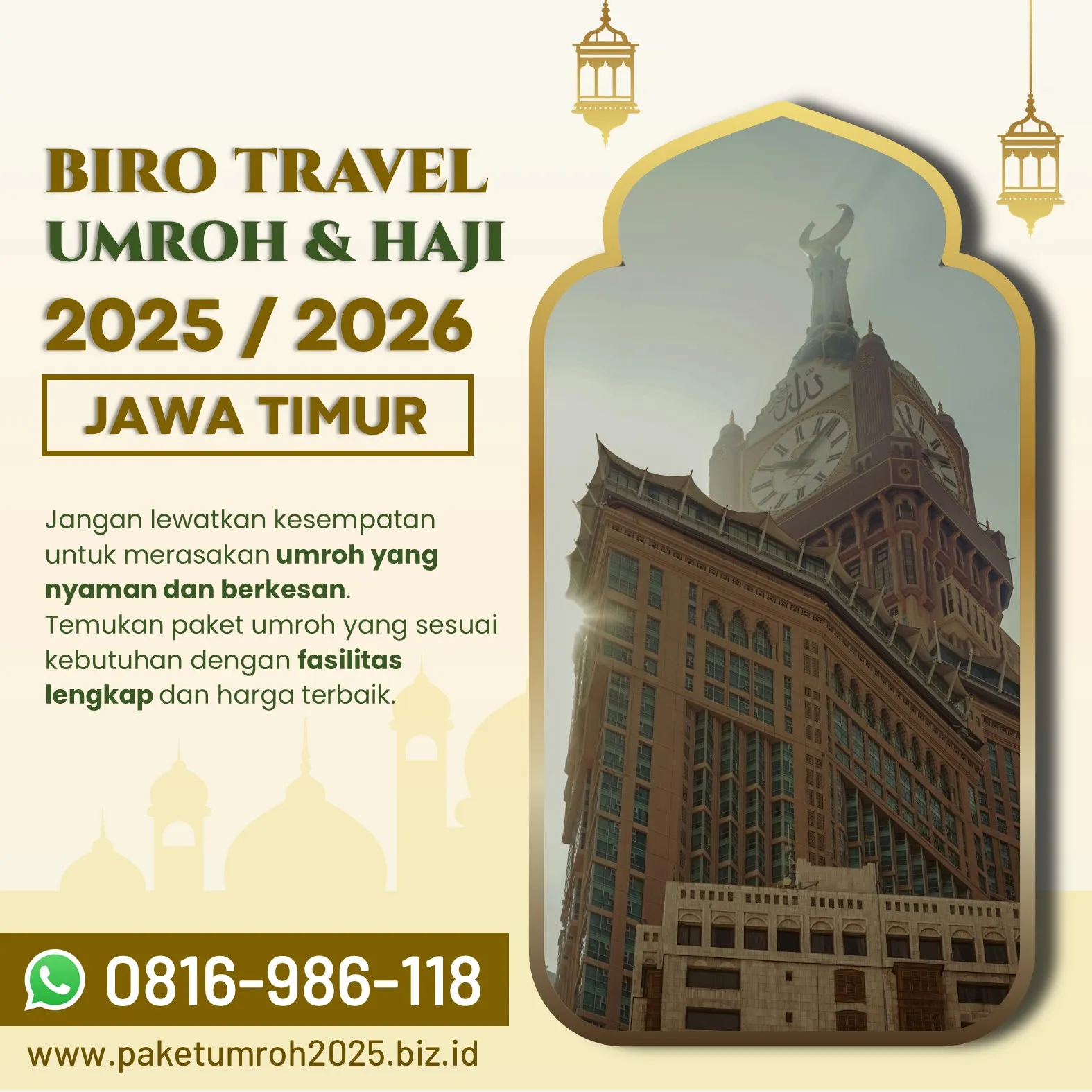 Travel Umroh Gandusari Blitar AL Bahjah