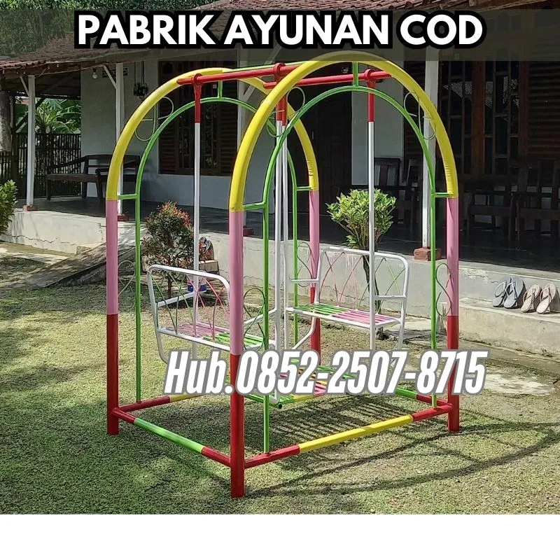 Hub 0852-2507-8715 CUKUP SHARE LOCK !! ayunan besi sederhana Dan Perosotan Custom Kec Susukan Banjarnegara Bayar COD Free Ongkir
