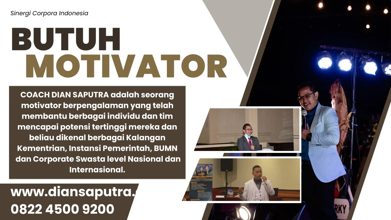 Trainer Service Excellence Lamongan, Terpercaya & Solutif, Dian Saputra
