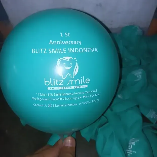 Balon Sablon Custom Surabaya Murah