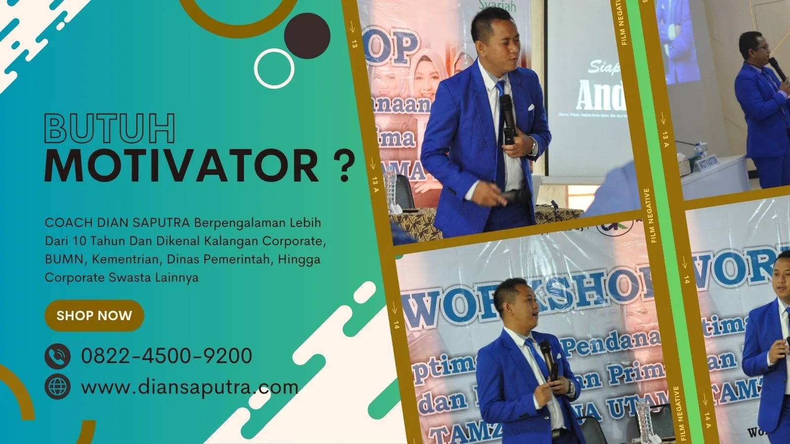 Trainer dari Sumedang, Terpercaya & Solutif, Dian Saputra