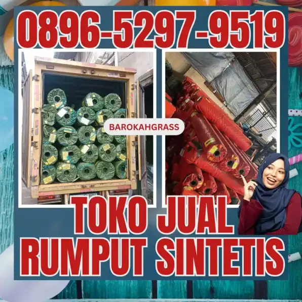 0896-5297-9519 (Bu Diana), Gudang Rumput Sintetis Palembang Plaju