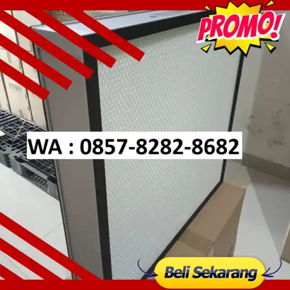 🔴 (TERBAIK) WA : 085782828682 Distributor Hepa Filter 610 X 1220 X 149