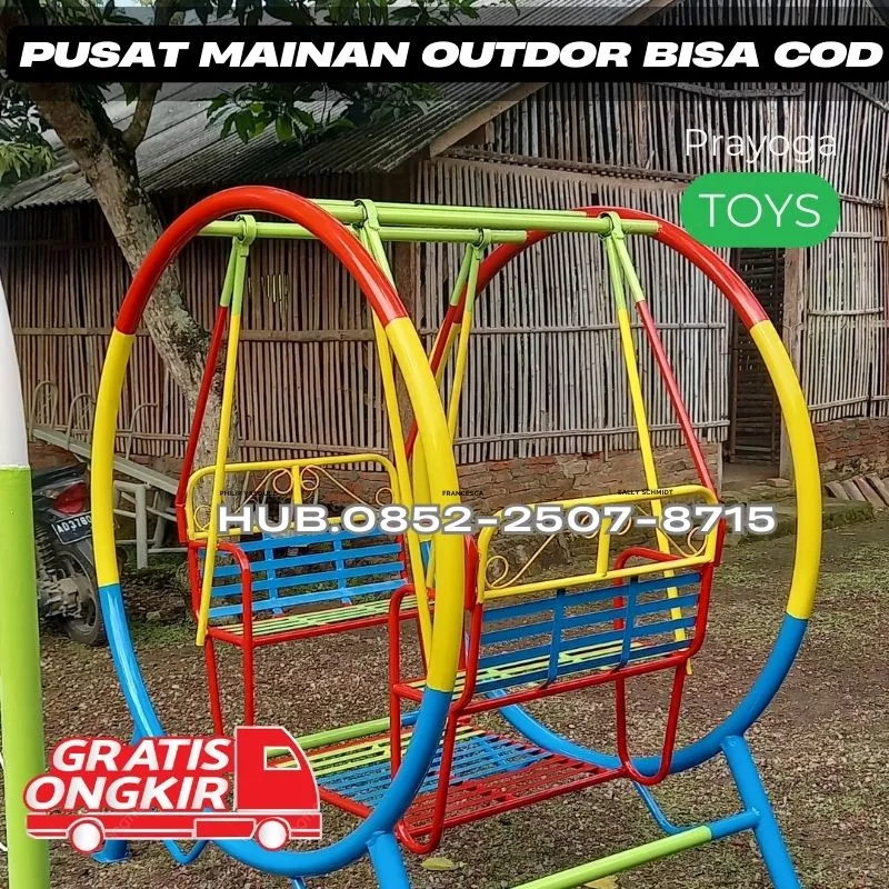Gambar Ayunan Besi Dan Jungkat Jungkit Kec Bringin Ngawi
