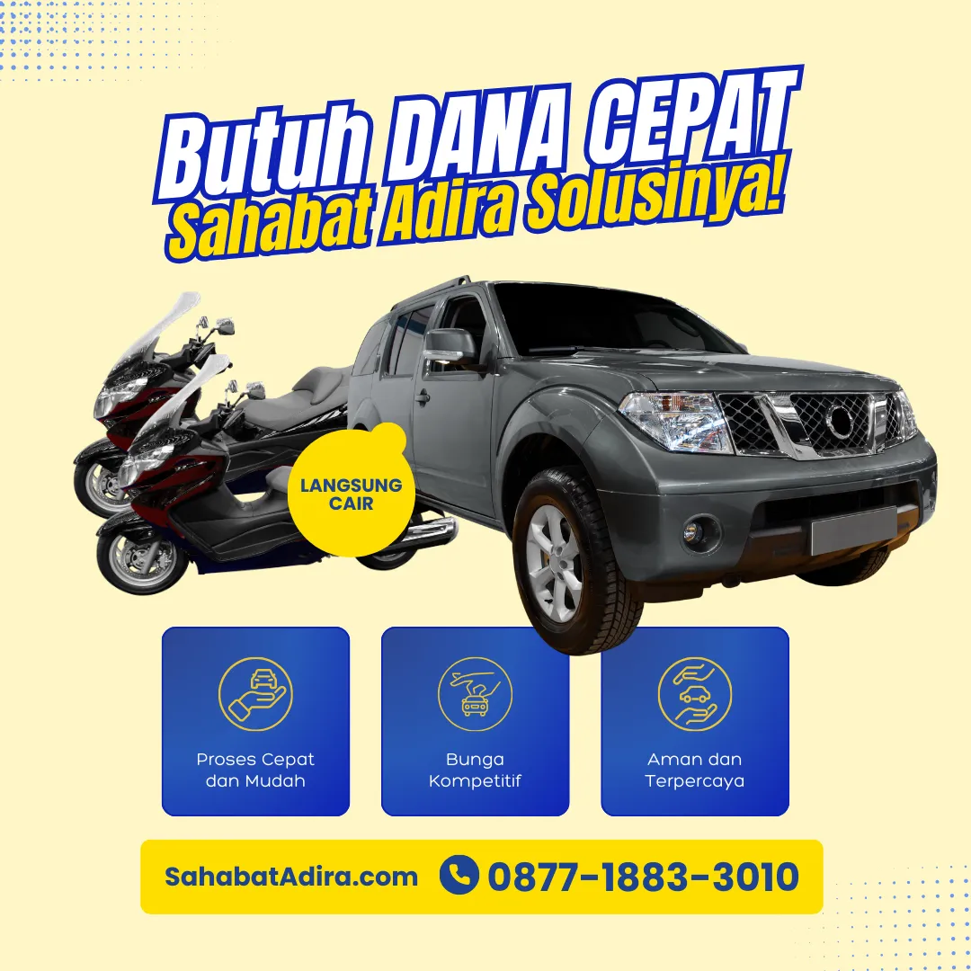0877-1883-3010, Gadai BPKB Motor Tahun Lama di Bekasi