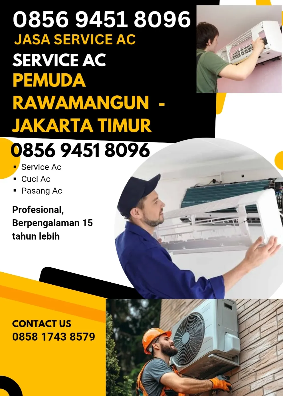 Service Ac Pemuda Rawamangun Jakarta Timur 0858 1743 8579