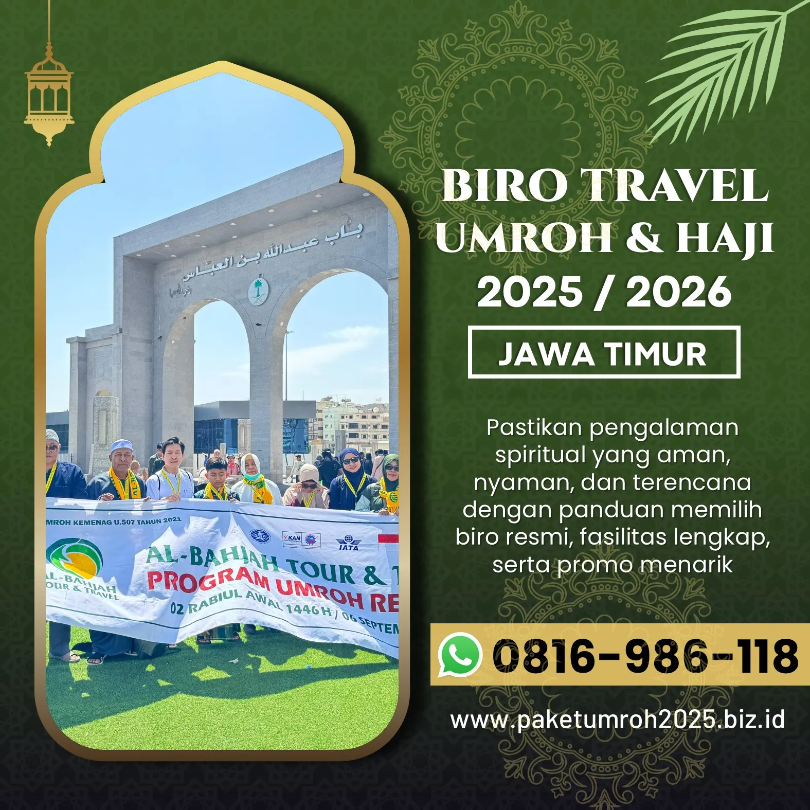 Travel Haji Khusus Udanawu Blitar AL Bahjah