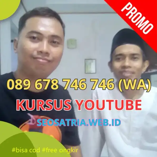 Kursus Youtuber Bekasi Berpengalaman & Murah, 089678746746 | Seo Satria