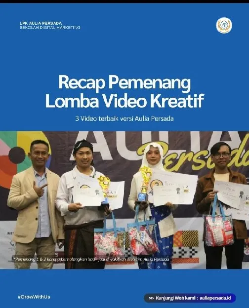 Web Pelatihan Online Lpk Aulia Persada,Website Belajar Online Lpk Aulia Persada Bersertifikat,Websit