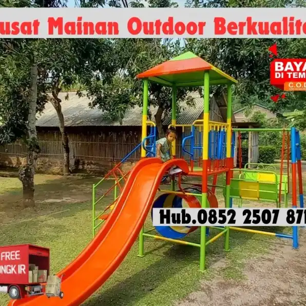 Hub 0852-2507-8715 STOK READY !! ayunan besi hollow Dan produsen playground Kec Batununggal Bandung kota Bayar COD Free Ongkir