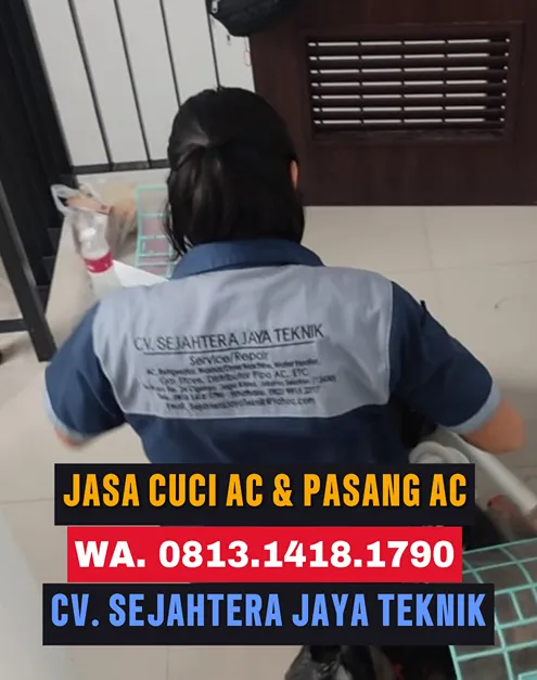 WA. 0822.9815.2217 - 0813.1418.1790 Jasa Service AC, Cuci AC, Bongkar Pasang AC Krendang, Tambora, Jakarta Barat Terdekat – CV. Sejahtera Jaya Teknik