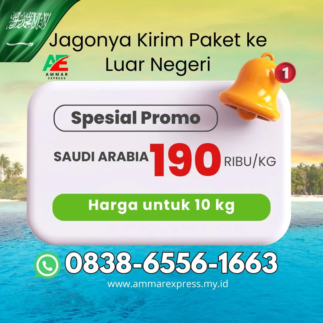 AGEN RESMI, Jasa Kirim Paket ke Arab Saudi Murah di Kajen