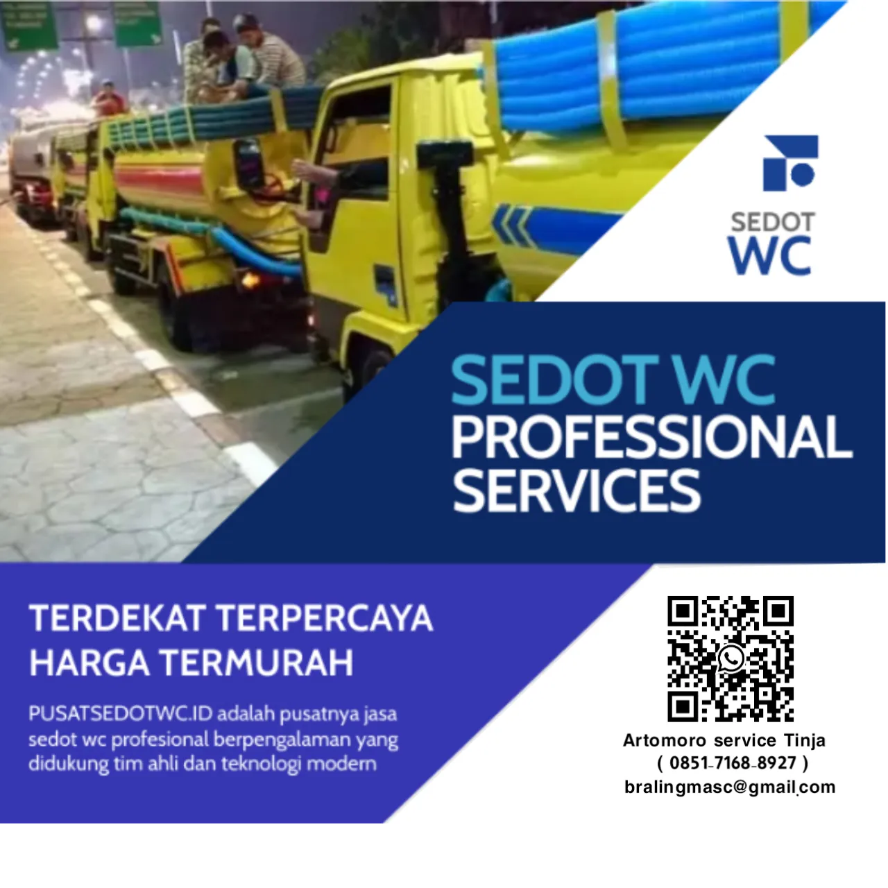 Sedot WC Wanareja Cilacap WA:085171688927