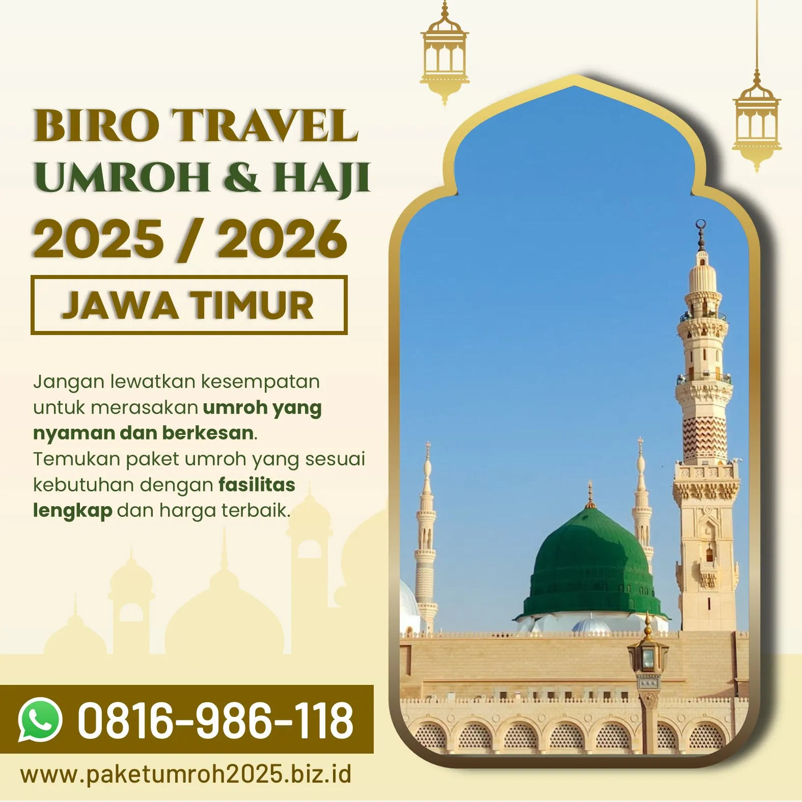 Travel Haji Khusus Wonodadi Blitar AL Bahjah