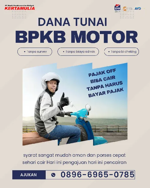 dana tunai jaminan BP KB motor Bandung